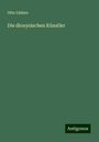 Otto Lüders: Die dionysischen Künstler, Buch