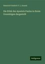 Heinrich Friedrich T. L. Ernesti: Die Ethik des Apostels Paulus in ihrem Grundzügen dargestellt, Buch