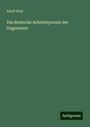 Adolf Held: Die deutsche Arbeiterpresse der Gegenwart, Buch
