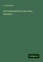 L. Kotelmann: Die Geburtshülfe bei den Alten Hebräern, Buch