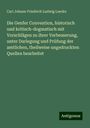 Carl Johann Friedrich Ludwig Lueder: Die Genfer Convention, historisch und kritisch-dogmatisch mit Vorschlägen zu ihrer Verbesserung, unter Darlegung und Prüfung der amtlichen, theilweise ungedruckten Quellen bearbeitet, Buch