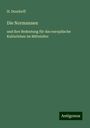 H. Dondorff: Die Normannen, Buch