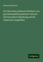 Edmund Pfleiderer: Die Idee eines goldenen Zeitalters, ein geschichtsphilosophischer Versuch mit besonderer Beziehung auf die Gegenwart ausgeführt, Buch