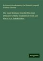 Roth Von Schreckenstein: Die Insel Mainau; Geschichte einer Deutsch-Ordens-Commende vom XIII bis zu XIX Jahrhundert, Buch