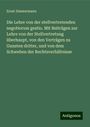 Ernst Zimmermann: Die Lehre von der stellvertretenden negotiorum gestio. Mit Beiträgen zur Lehre von der Stellvertretung überhaupt, von den Verträgen zu Gunsten dritter, und von dem Schweben der Rechtsverhältnisse, Buch