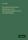 Carl Nägeli: Die niederen Pilze in ihren Beziehungen zu den Infectionskrankheiten und der Gesundheitspflege, Buch