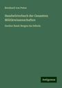 Bernhard Von Poten: Handwörterbuch der Gesamten Militärwissenschaften, Buch