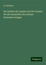 Buchholz: Die Quellen des Appian und Dio Cassius für die Geschichte des zweiten Punischen Krieges, Buch