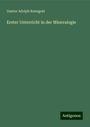 Gustav Adolph Kenngott: Erster Unterricht in der Mineralogie, Buch