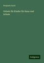 Benjamin Szold: Gebete für Kinder für Haus und Schule, Buch