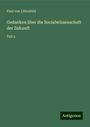 Paul Von Lilienfeld: Gedanken über die Socialwissenschaft der Zukunft, Buch