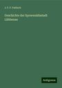 J. F. P. Fahlisch: Geschichte der Spreewaldsstadt Lübbenau, Buch