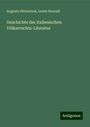 Augusto Pierantoni: Geschichte der italienischen Völkerrechts-Literatur, Buch