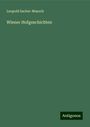 Leopold Sacher-Masoch: Wiener Hofgeschichten, Buch