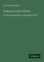 Karl Friedrich Ameis: Anhang zu Homers Odyssee, Buch