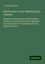 J. Rudolph Richter: Bibelstunden aus der Offenbarung St. Johannis, Buch