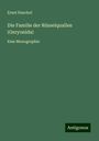 Ernst Haeckel: Die Familie der Rüsselquallen (Geryonida), Buch