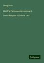 Georg Hirth: Hirth's Parlaments-Almanach, Buch