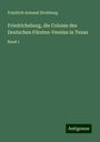 Friedrich Armand Strubberg: Friedrichsburg, die Colonie des Deutschen Fürsten-Vereins in Texas, Buch