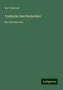 Karl Simrock: Freidanks Bescheidenheit, Buch