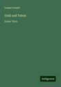 Louise Ernesti: Geld und Talent, Buch