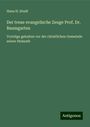 Hans H. Studt: Der treue evangelische Zeuge Prof. Dr. Baumgarten, Buch