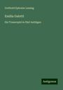 Gotthold Ephraim Lessing: Emilia Galotti, Buch