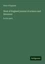 West of England: West of England journal of science and literature, Buch