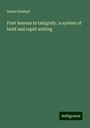 Duran Kimball: First lessons in takigrafy, a system of brief and rapid writing, Buch