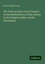 Henry George Keene: The Turks in India; critical chapters on the administration of that country by the Chughtai, Bábar, and his descendants, Buch