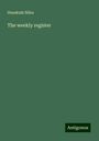 Hezekiah Niles: The weekly register, Buch