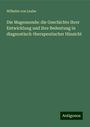 Wilhelm Von Leube: Die Magensonde: die Geschichte ihrer Entwicklung und ihre Bedeutung in diagnostisch-therapeutischer Hinsicht, Buch