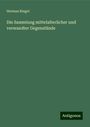 Herman Riegel: Die Sammlung mittelalterlicher und verwandter Gegenstände, Buch