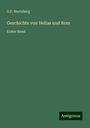 G. F. Hertzberg: Geschichte von Hellas und Rom, Buch