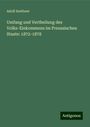 Adolf Soetbeer: Umfang und Vertheilung des Volks-Einkommens im Preussischen Staate: 1872-1878, Buch