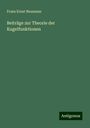 Franz Ernst Neumann: Beiträge zur Theorie der Kugelfunktionen, Buch