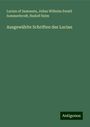 Lucian Of Samosata: Ausgewählte Schriften des Lucian, Buch