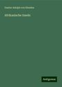 Gustav Adolph Von Kloeden: Afrikanische Inseln, Buch