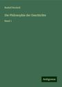 Rudolf Rocholl: Die Philosophie der Geschichte, Buch