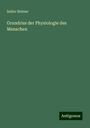 Isidor Steiner: Grundriss der Physiologie des Menschen, Buch