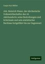 Caspar Karl Müller: Joh. Heinrich Waser, der zürcherische Volkswirthschafter des 18. Jahrhunderts: seine Bestrebungen und Schicksale und sein statistischer Nachlass fortgeführt bis zur Gegenwart, Buch