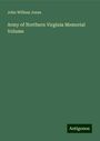 John William Jones: Army of Northern Virginia Memorial Volume, Buch