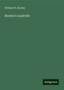 William W. Borden: Borden's Leadville, Buch