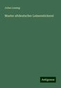 Julius Lessing: Muster altdeutscher Leinenstickerei, Buch