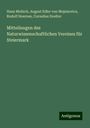 Hans Molisch: Mitteilungen des Naturwissenschaftlichen Vereines für Steiermark, Buch