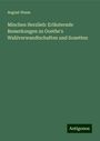 August Hesse: Minchen Herzlieb: Erläuternde Bemerkungen zu Goethe's Wahlverwandtschaften und Sonetten, Buch