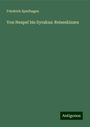 Friedrich Spielhagen: Von Neapel bis Syrakus: Reiseskizzen, Buch