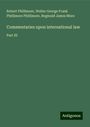 Robert Phillimore: Commentaries upon international law, Buch