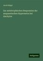 Jacob Stippl: Zur antistrophischen Responsion der anapaestischen Hypermetra bei Aischylos, Buch