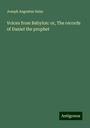 Joseph Augustus Seiss: Voices from Babylon: or, The records of Daniel the prophet, Buch